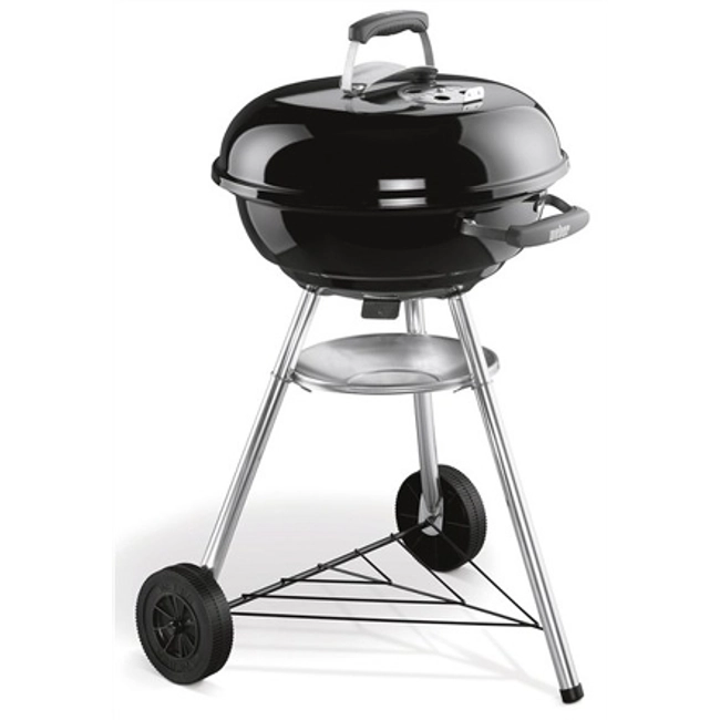Vendita online Barbecue a carbone Weber Compact Kettle Ø 47 cm black